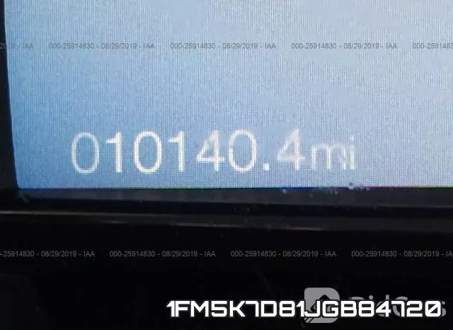 1FM5K7D81JGB84720 фото 8