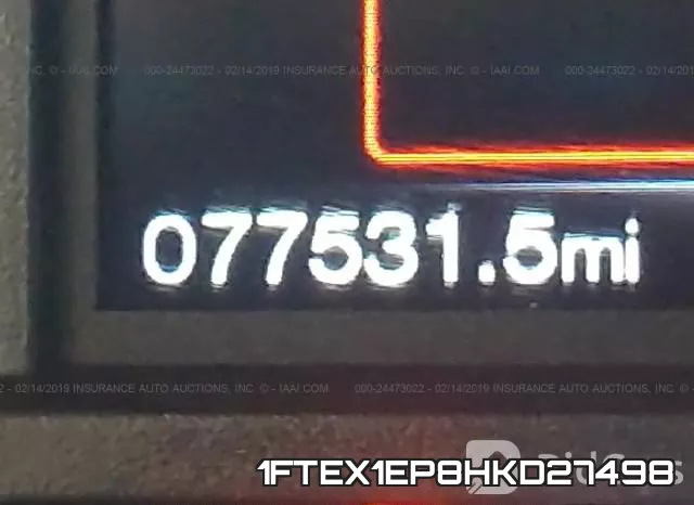 1FTEX1EP8HKD27498 фото 8