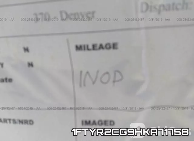 1FTYR2CG9HKA71758 фото 8