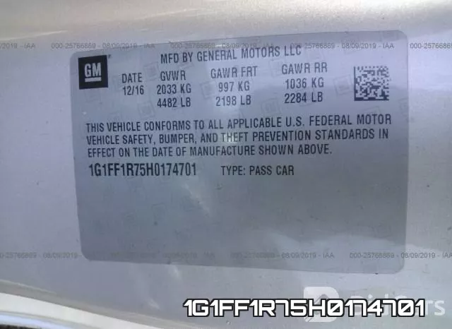 1G1FF1R75H0174701 фото 10