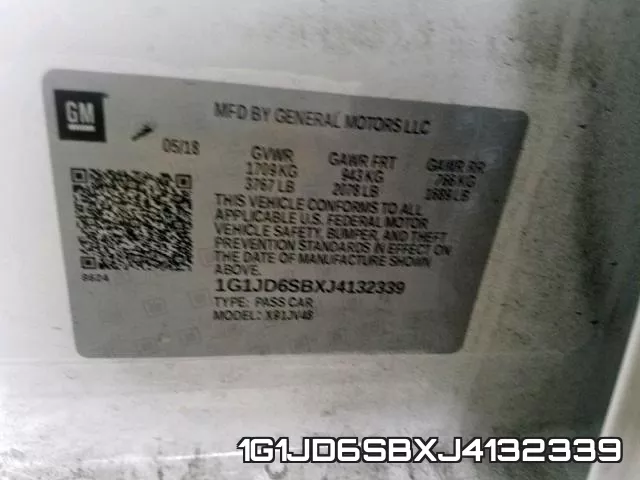 1G1JD6SBXJ4132339 фото 2