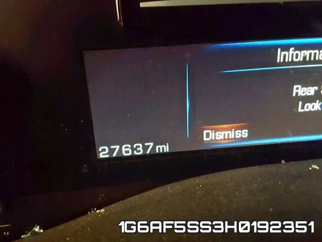 1G6AF5SS3H0192351 фото 9