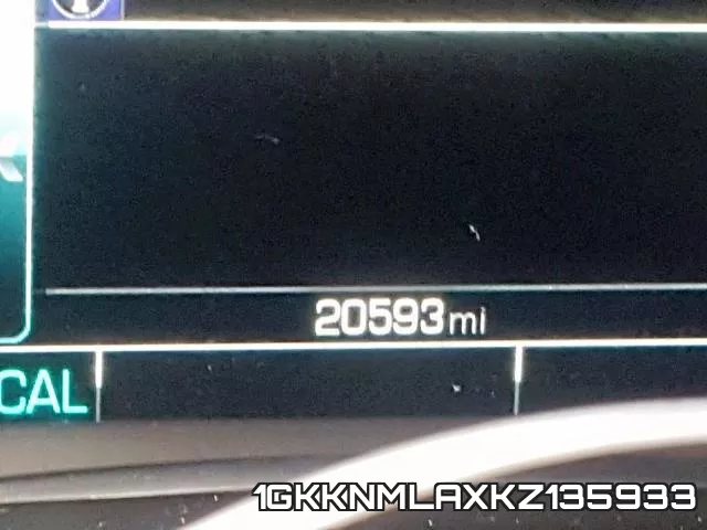 1GKKNMLAXKZ135933 фото 9