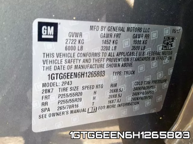 1GTG6EEN6H1265803 фото 2