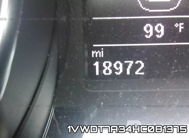 1VWDT7A34HC081375 фото 8