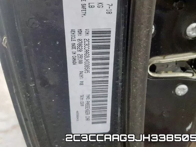 2C3CCAAG9JH338505 фото 2