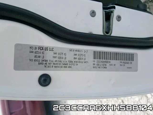 2C3CCAAGXHH588104 фото 2