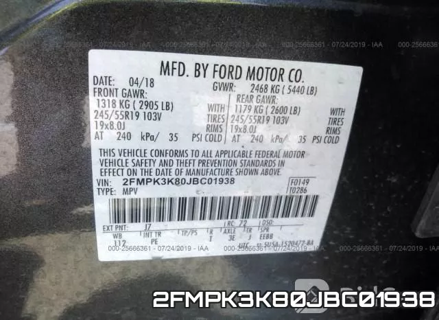 2FMPK3K80JBC01938 фото 10