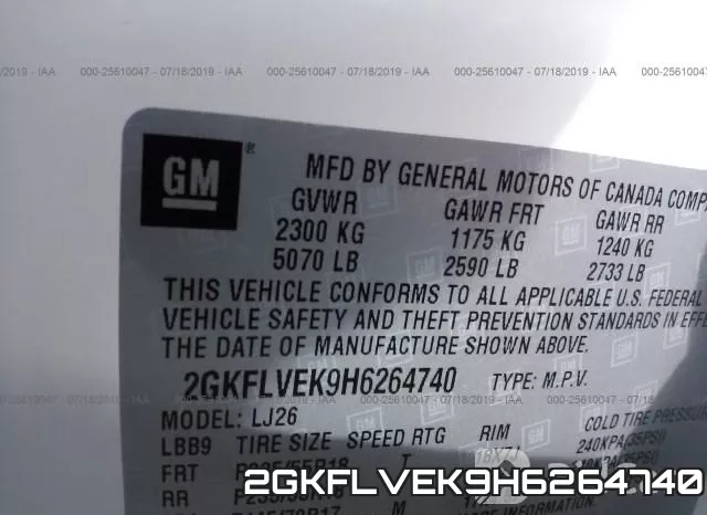 2GKFLVEK9H6264740 фото 10
