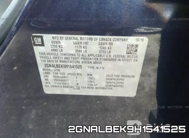 2GNALBEK9H1541525 фото 10
