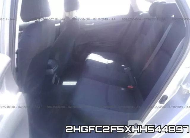 2HGFC2F5XHH544837 фото 9