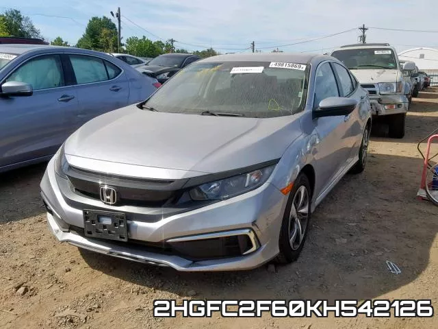 2HGFC2F60KH542126 фото 3