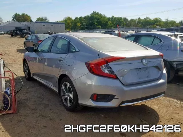 2HGFC2F60KH542126 фото 4