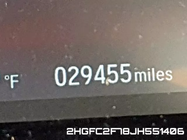 2HGFC2F78JH551406 фото 9