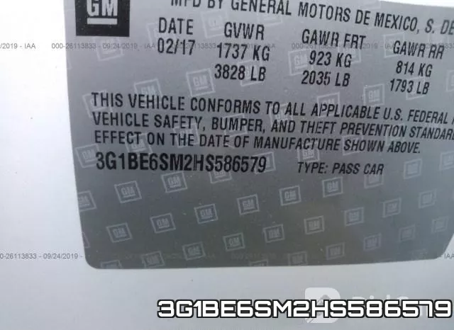 3G1BE6SM2HS586579 фото 10