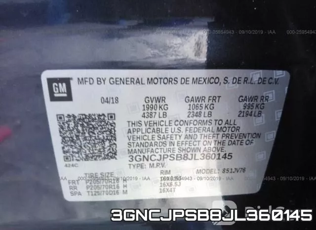 3GNCJPSB8JL360145 фото 10