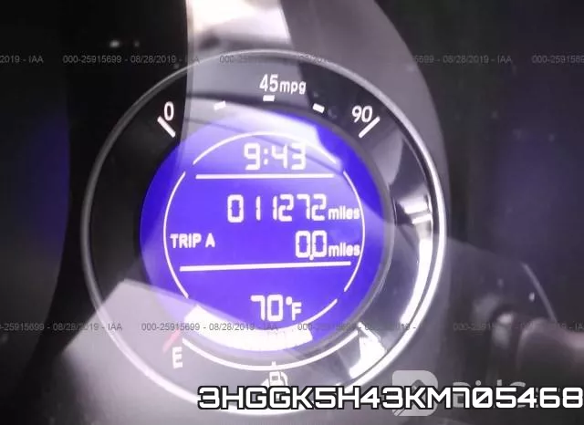 3HGGK5H43KM705468 фото 8