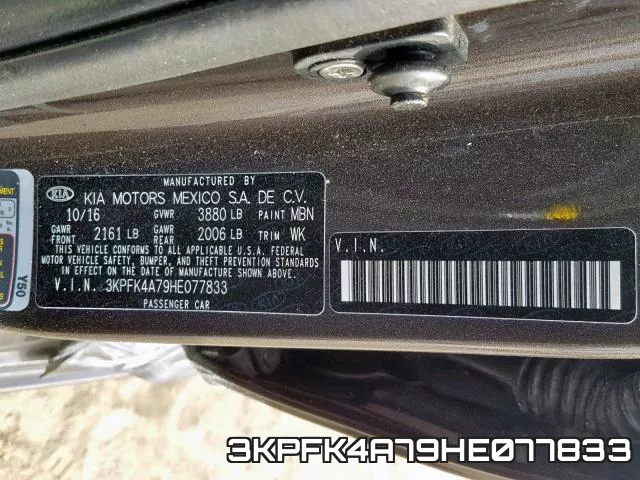 3KPFK4A79HE077833 фото 2