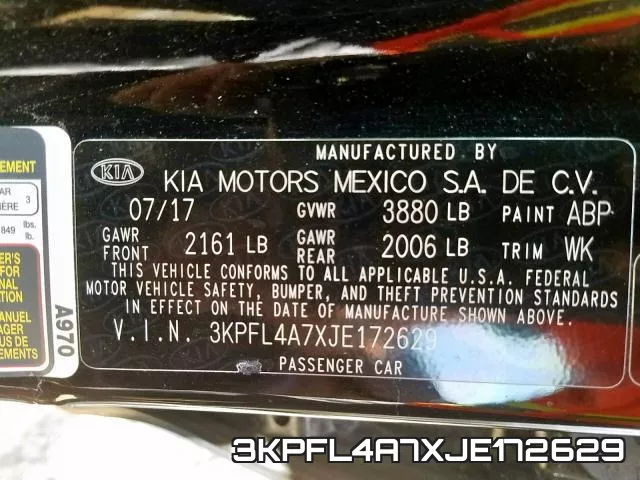 3KPFL4A7XJE172629 фото 2