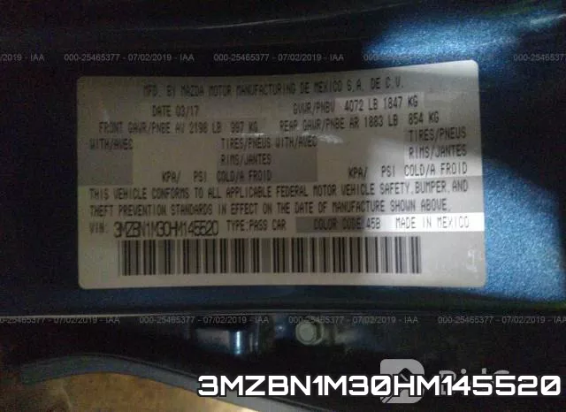 3MZBN1M30HM145520 фото 10