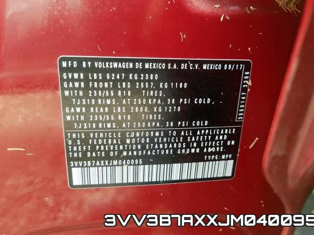 3VV3B7AXXJM040095 фото 2