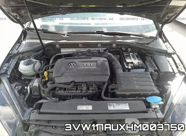 3VW117AUXHM003750 фото 2