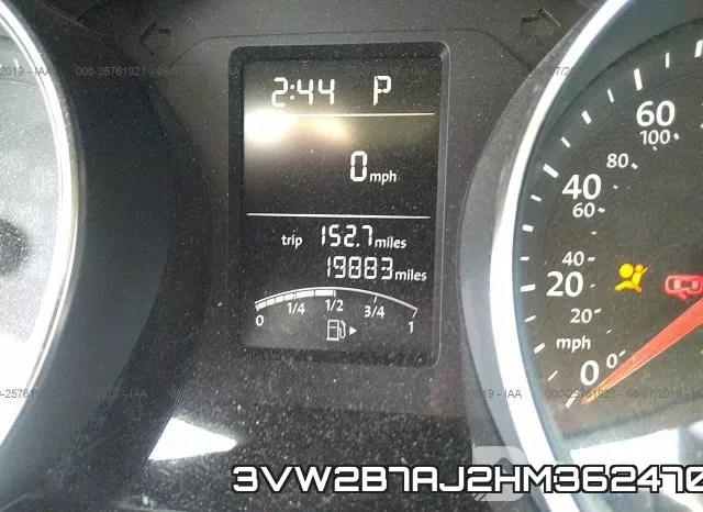 3VW2B7AJ2HM362470 фото 8