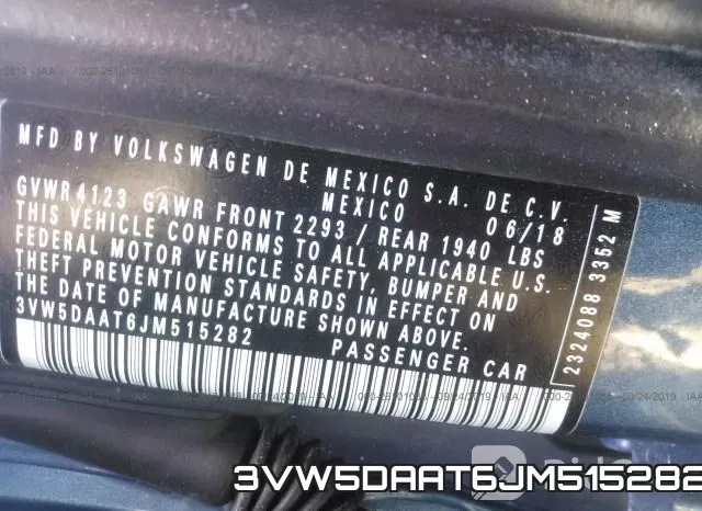 3VW5DAAT6JM515282 фото 10
