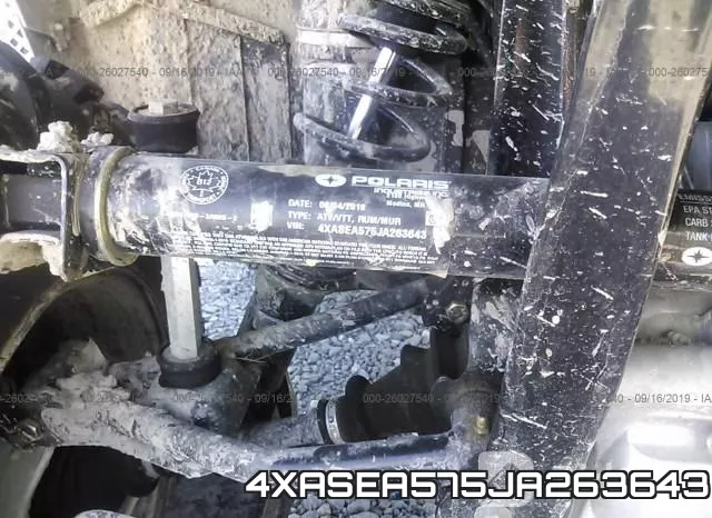 4XASEA575JA263643 фото 2