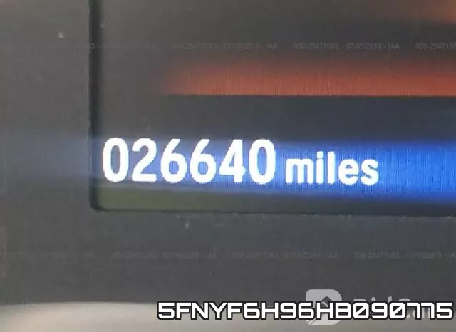 5FNYF6H96HB090775 фото 8