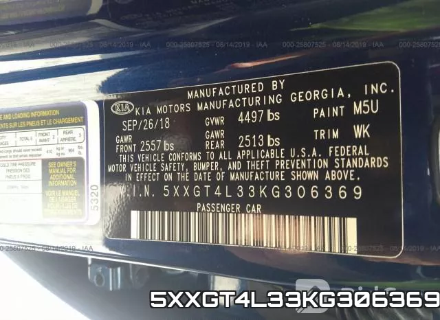 5XXGT4L33KG306369 фото 10