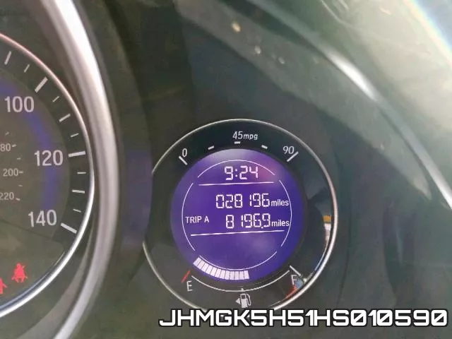 JHMGK5H51HS010590 фото 9