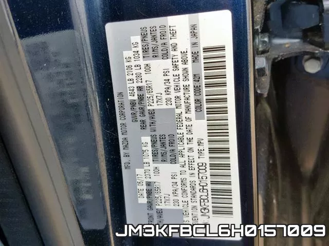 JM3KFBCL6H0157009 фото 2