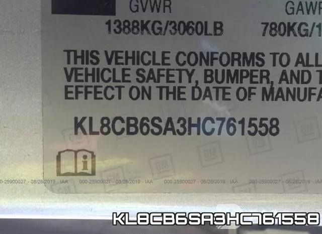 KL8CB6SA3HC761558 фото 10