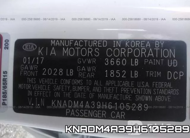 KNADM4A39H6105289 фото 10