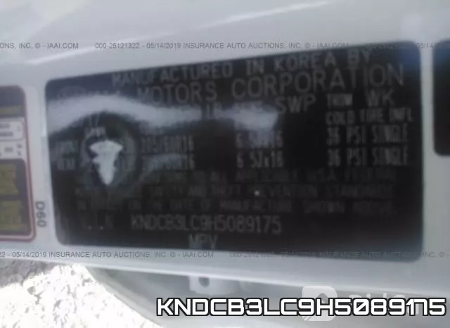 KNDCB3LC9H5089175 фото 10