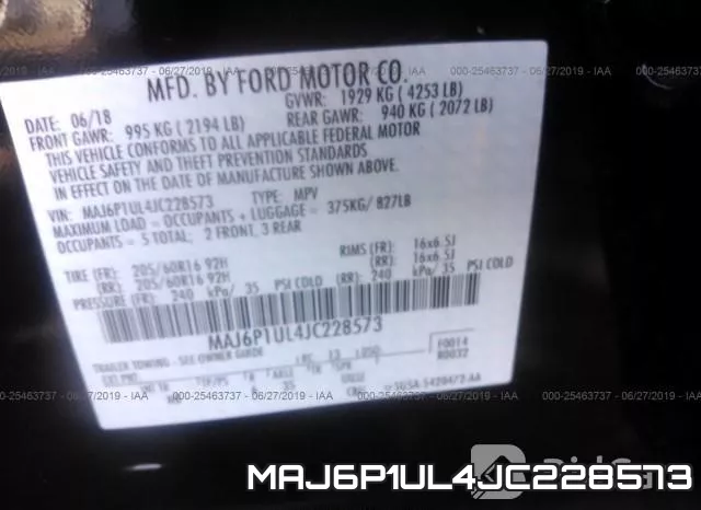 MAJ6P1UL4JC228573 фото 10