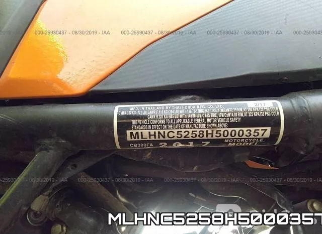 MLHNC5258H5000357 фото 2