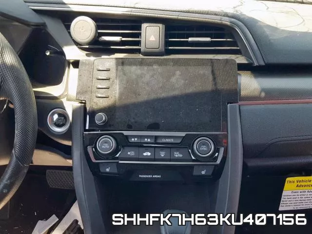 SHHFK7H63KU407156 фото 10