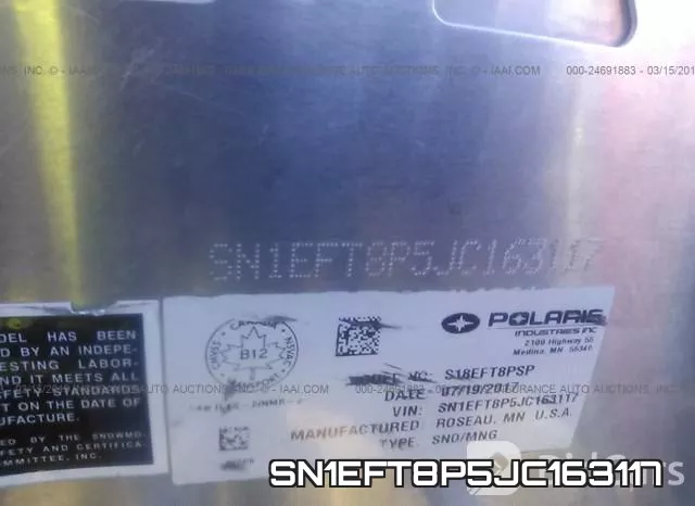 SN1EFT8P5JC163117 фото 10