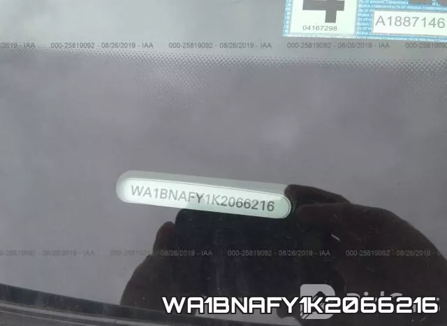 WA1BNAFY1K2066216 фото 10