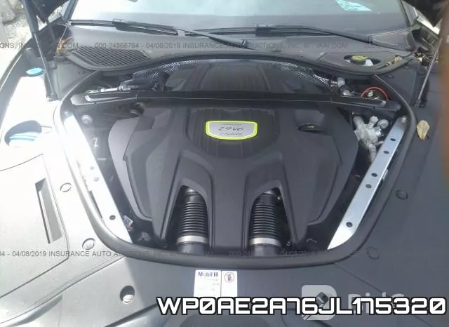 WP0AE2A76JL175320 фото 2