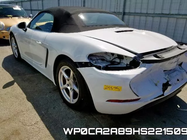 WP0CA2A89HS221509 фото 4