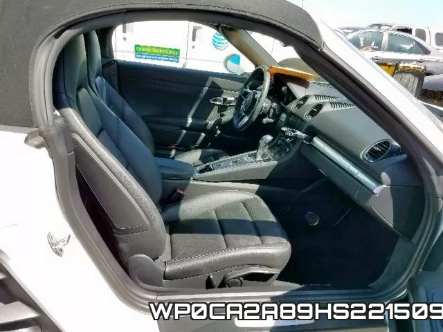 WP0CA2A89HS221509 фото 6