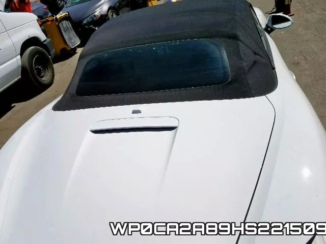 WP0CA2A89HS221509 фото 7