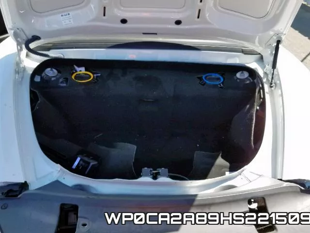 WP0CA2A89HS221509 фото 8