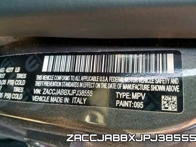 ZACCJABBXJPJ38555 фото 2