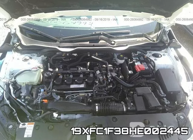 19XFC1F38HE002445 фото 2