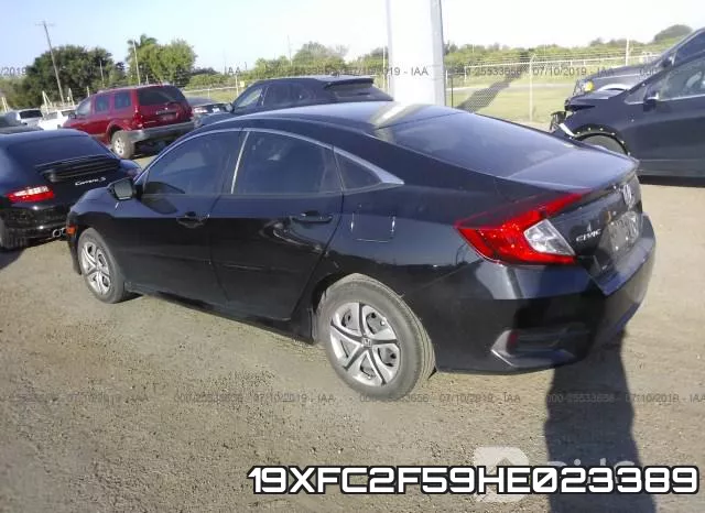 19XFC2F59HE023389 фото 4
