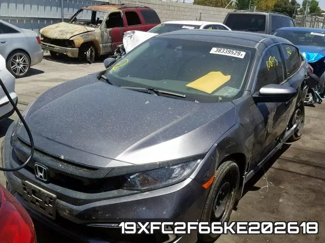 19XFC2F66KE202618 фото 3